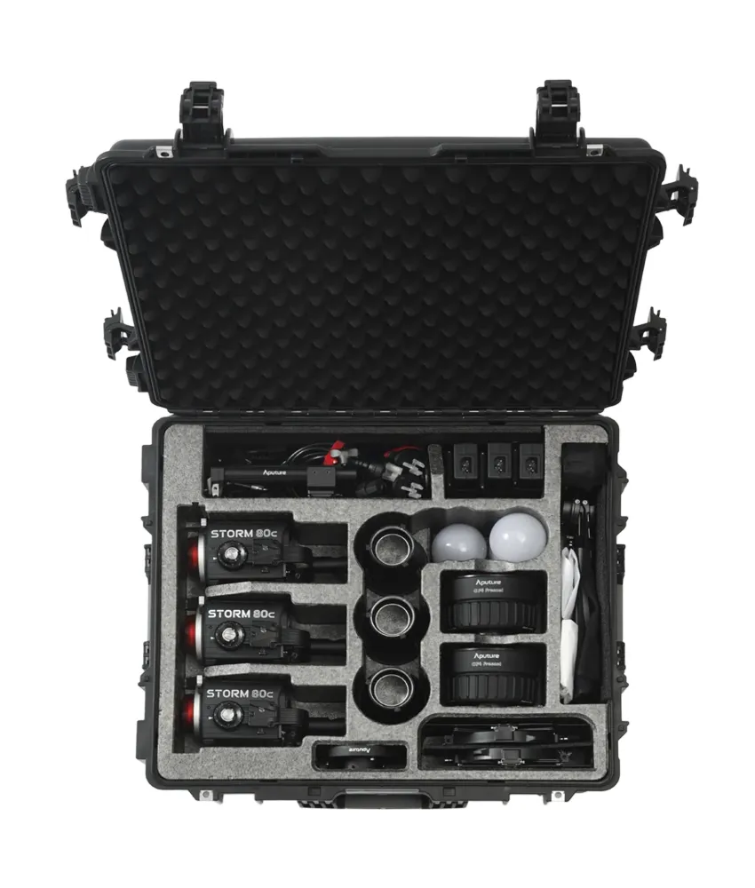 Aputure STORM 80c 3-Light Kit - Image 3